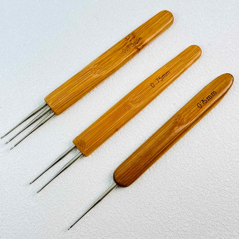 0.5Mm 0.75Mm Dreadlock Needle Crochet Hook For Dread Hair Dreadlocks Accessories Ho additional angle