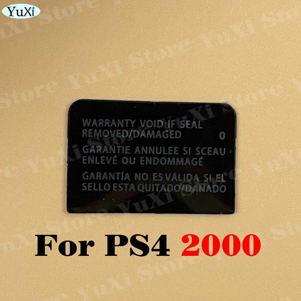 Console Seal Warranty Sticker Kit for PS4 Pro, PS4 Slim, PS5, PS3 | Game Console Labe lifestyle view