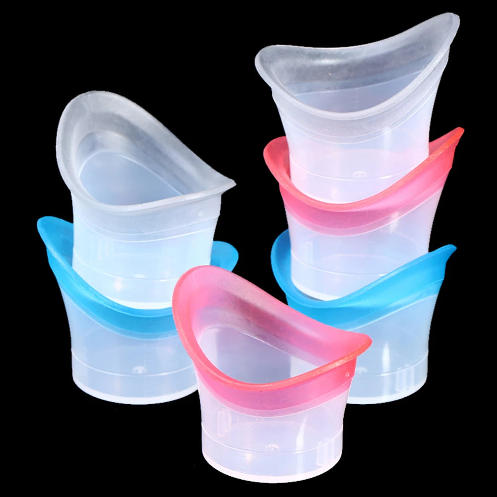 2pcs Silicone Eyewash Cup | Soft Reusable Eye Bath Cup for All Ages lifestyle view