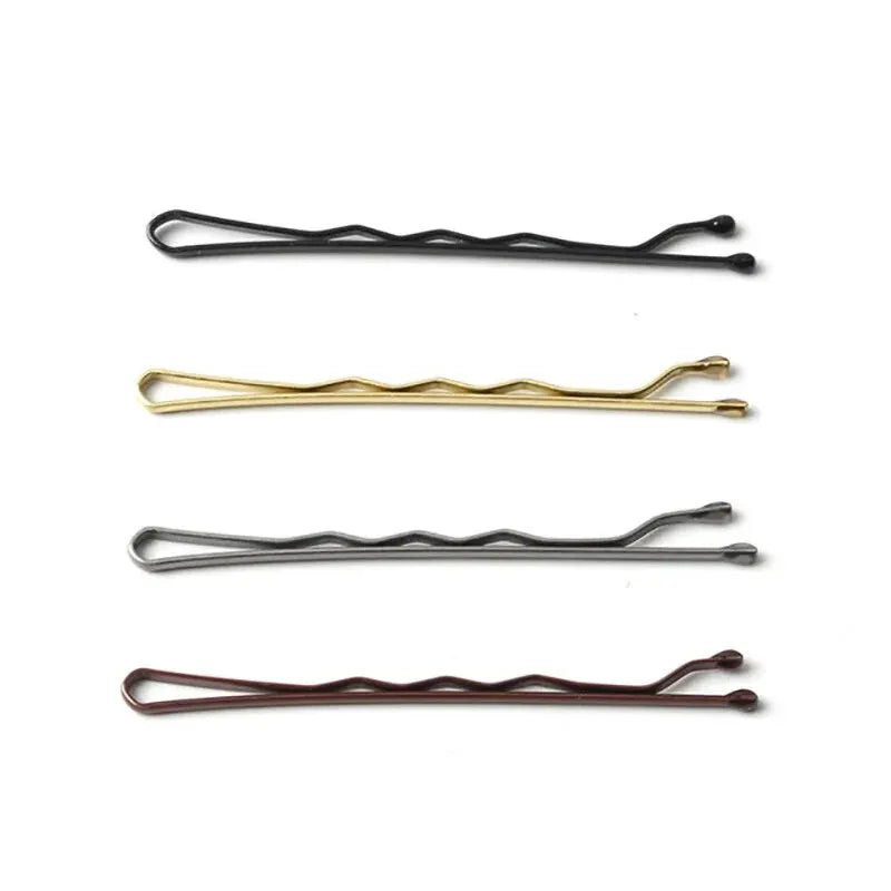 50/ PCs Women Gold Hair Clip Hairpin Hairstyle Styling Tool Hairgrip U Shape Barrette Ha detail view