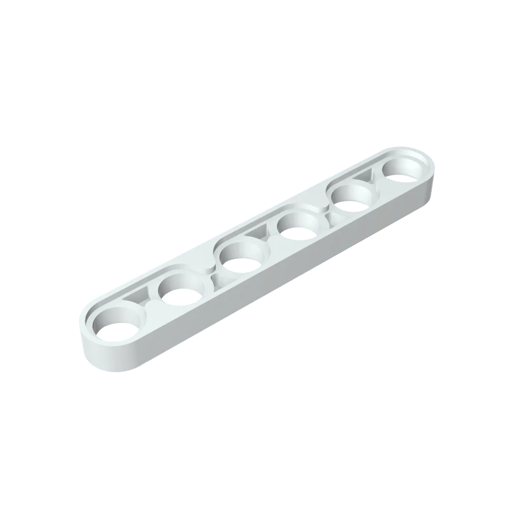 Gobricks GDS-694 Technical Liftarm Thin 1 x 6 | Compatible Building Block Piece alternate view