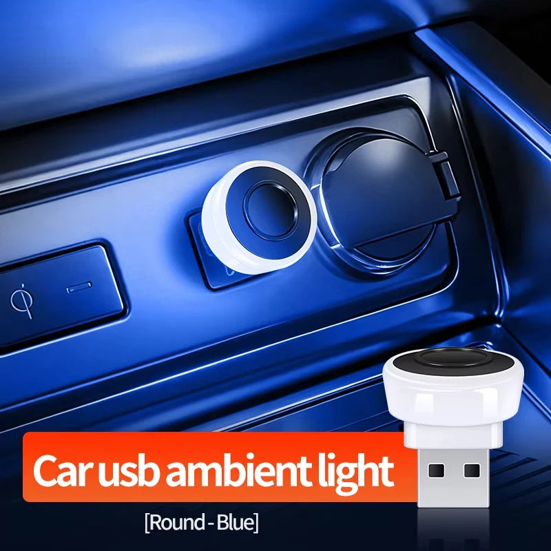 Car Mini USB LED Ambient Light | Portable Decorative Atmosphere Lamp alternate view