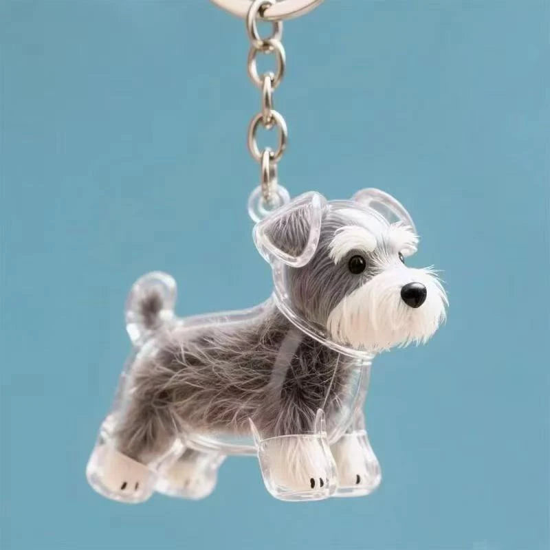 Hot Clear Puppy Hair Memorial Keepsake Capsule Pet's Dog Fur Container DIY Pendant Ke lifestyle view