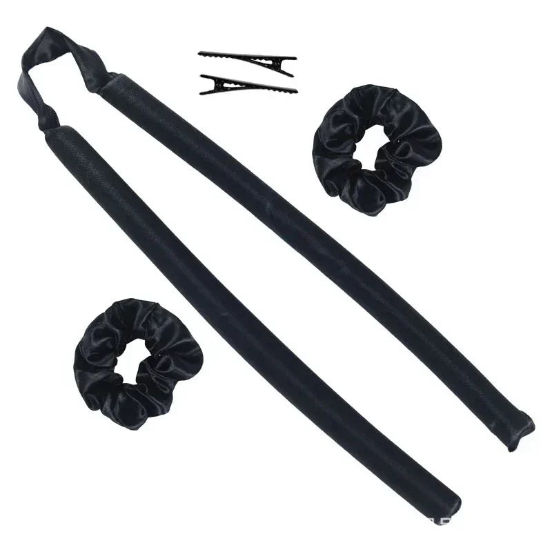 Heatless Curling Rod Headband | No Heat Hair Curler for Soft Sleeping Curls detail view