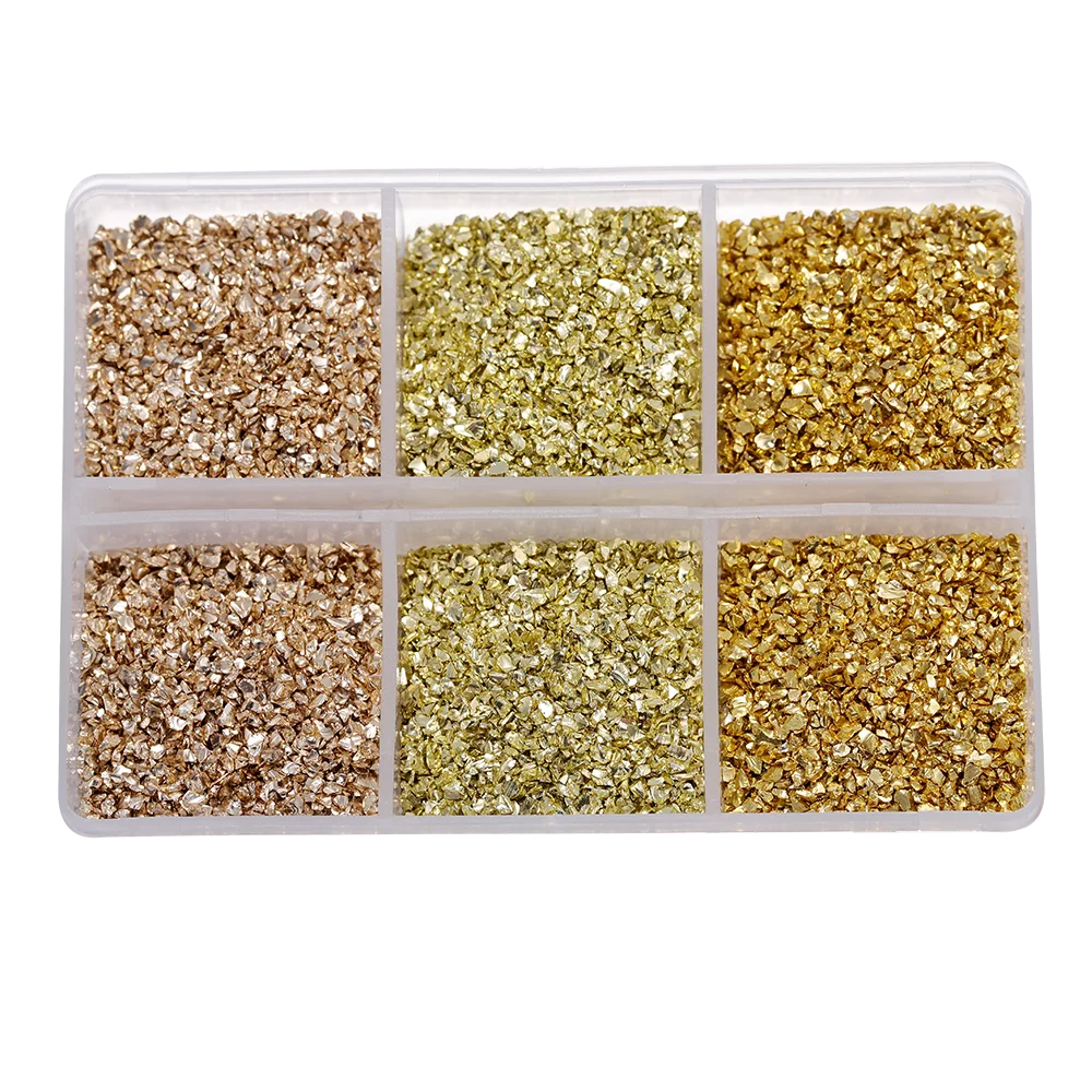 30g/Box Crushed Glass Stones Resin Filling Irregular Broken Stone for DIY Epoxy Resin lifestyle view