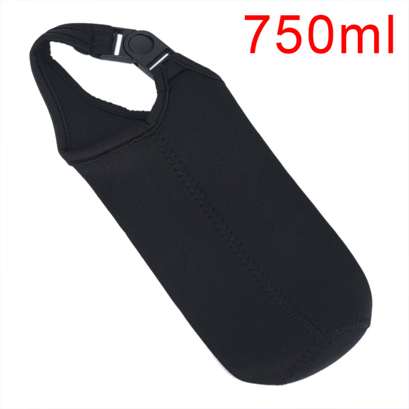 Water Bottle Sleeve Cover Neoprene Insulated Bag Case Pouch Carrier Protector alternate view