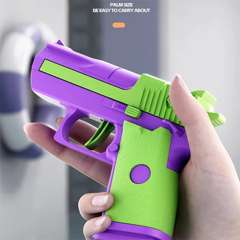 Mini Water Pistol | Mechanical Continuous Firing Water Gun for Summer Pool Shooting Fun detail view