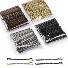 50pcs/set Multi Colors Women Bobby Pins 5cm Hair Clip Lady Hairpins Curly Wavy Grips alternate view