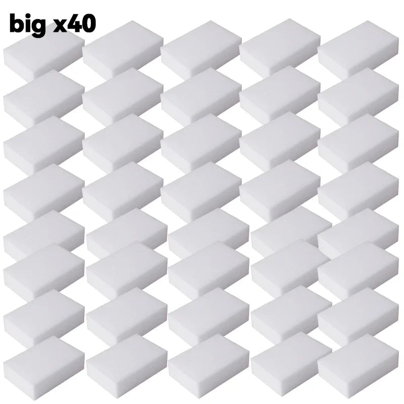 Magic Melamine Sponge Eraser Cleaner Strong Absorbent Kitchen Bathroom Cleaning Too additional angle