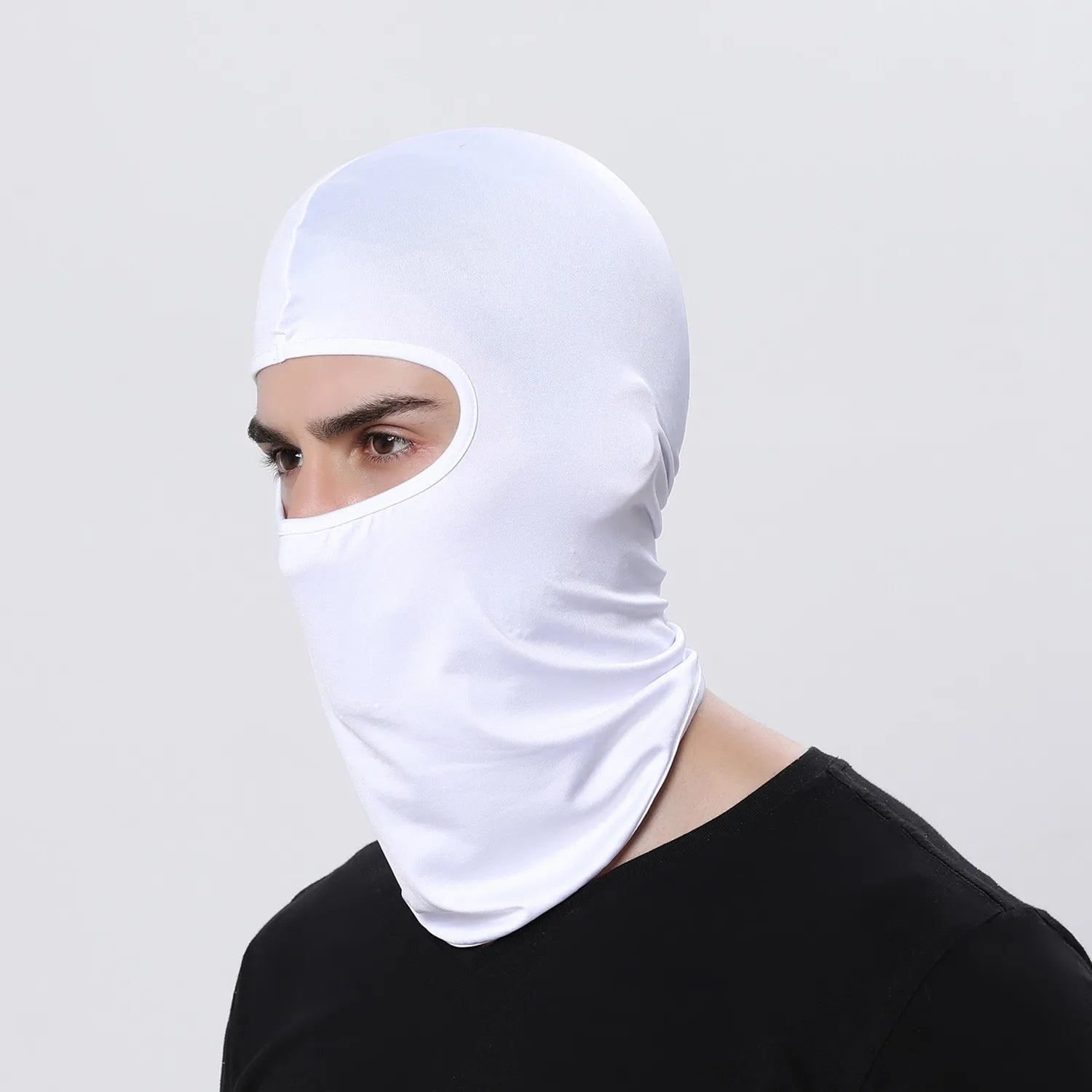 Cool Full Face Cycling Cap Balaclava | UV Protection and Quick-Dry for Men additional angle