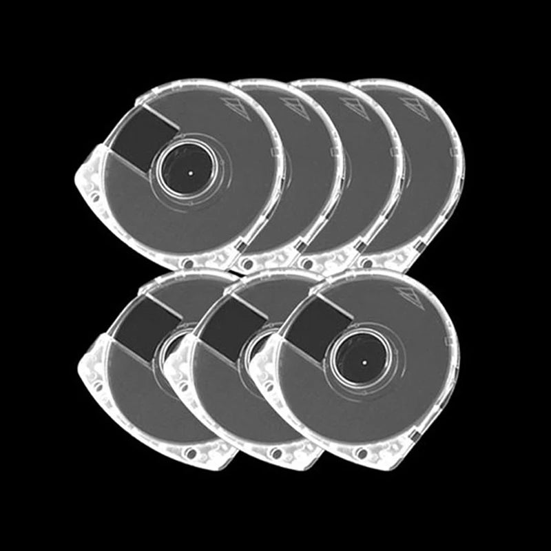 5PCS OEM PSP UMD Replacement Shell – Transparent Disc Case Cover for PSP 1000, 2000, 3 close-up view