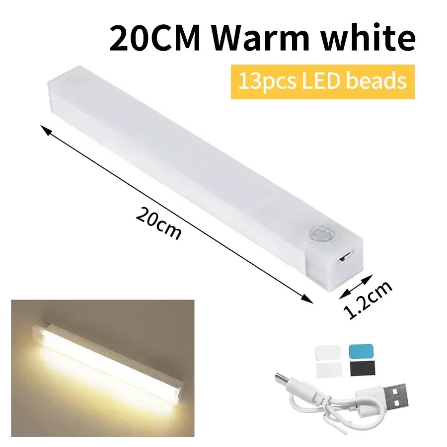 Rechargeable Motion Sensor Night Light | LED Auto-Sensing Lamp for Bedroom, Corridor, lifestyle view