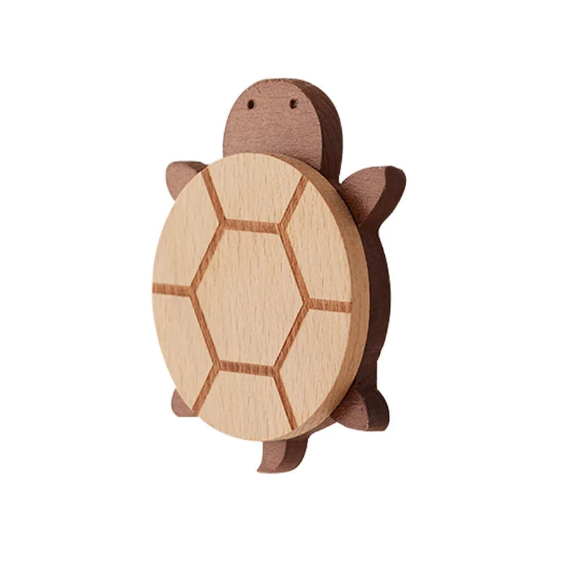Wooden Animal Hook | Cute Wall Mounted Coat and Key Holder lifestyle view