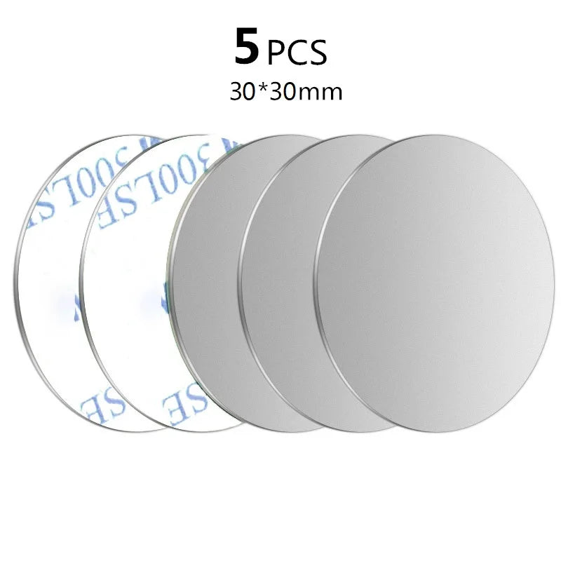 1pcs/3pcs/5pcs Metal Plate Sticker Disk Iron Sheet for Magnet Phone Holder for Magnet lifestyle view