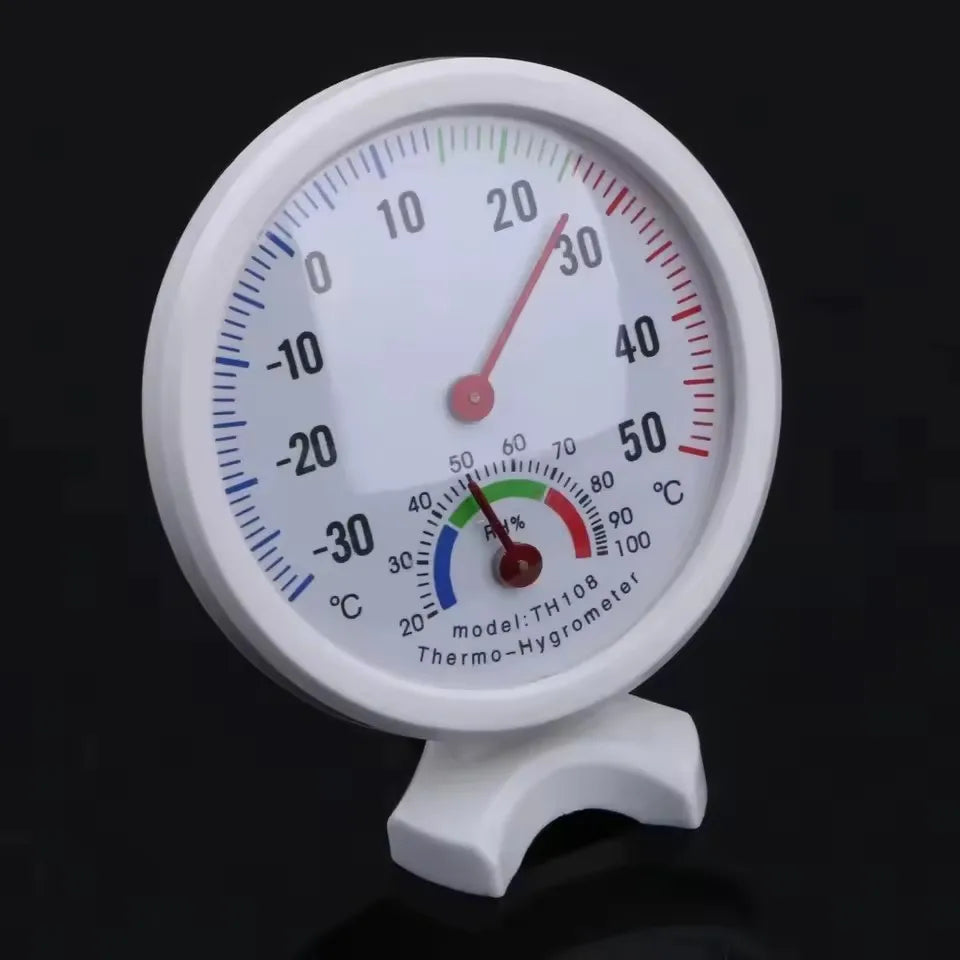 2 In1 Fridge Thermometer Hygrometer | Mini LCD Digital Temperature Humidity Meter additional angle