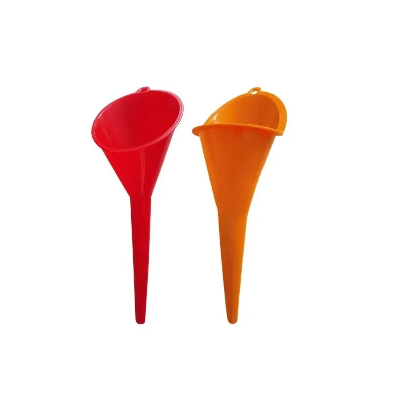 Car Long Stem Funnel Oil Fuel Filling Tools Anti-splash Plastic Oil Funnel Motorcycle alternate view