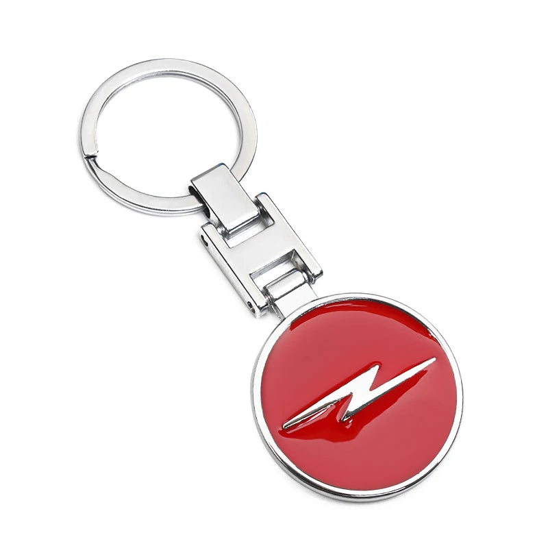 Opel Astra Keychain | Metal Emblem Key Ring for Vauxhall Fans alternate view