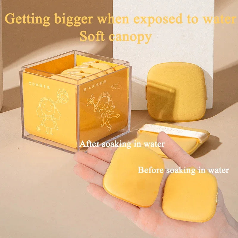 Butter Puff Air Cushion Biscuit Makeup Sponge | Super Soft Liquid Foundation Tool detail view