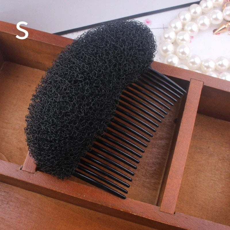 New Women Bun Maker Braid Hair Padding DIY Hair Bump Up Sponge Princess Head Foam Pad Insert Wedding for Hair Styling Tool