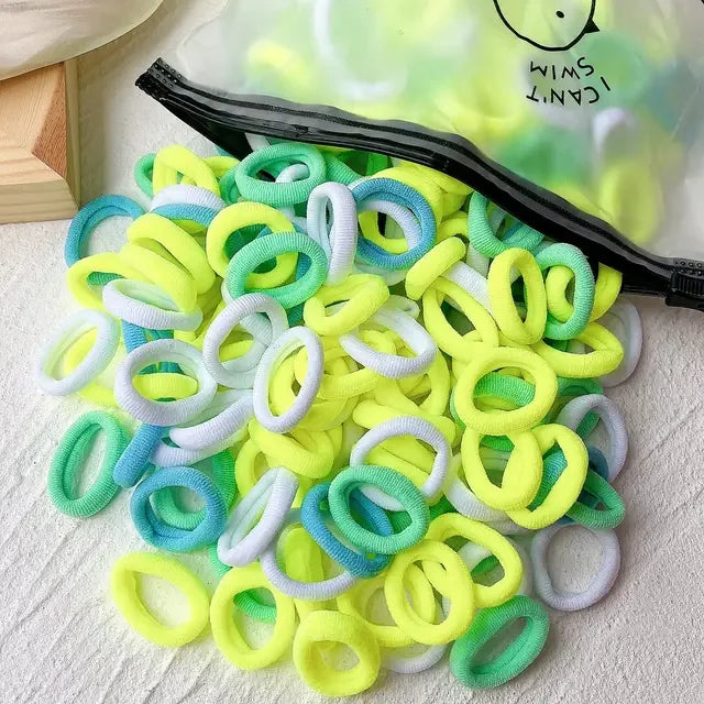 Scrunchie Rubber Band Kid Hair for Girls Ponytail Hold detail view