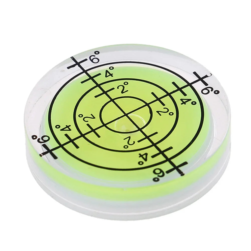 1PC Precision Bubble Level Round Circular Measuring Kit | Mini Spirit Level Bull Eye H close-up view