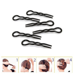 3Pcs Simple Fast Spiral Hair Braid Twist Styling Tool Clip Pin Bun Maker Hot Magic Wholesale