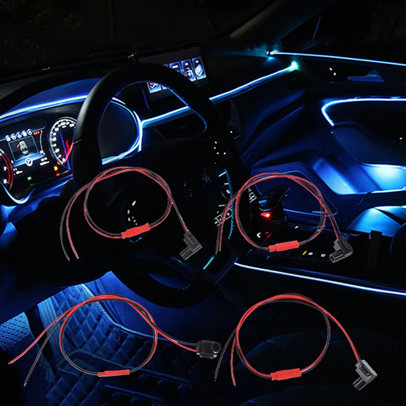 Car Door LED Handle Light | 12V Signal Indicator Ambient Lighting close-up view