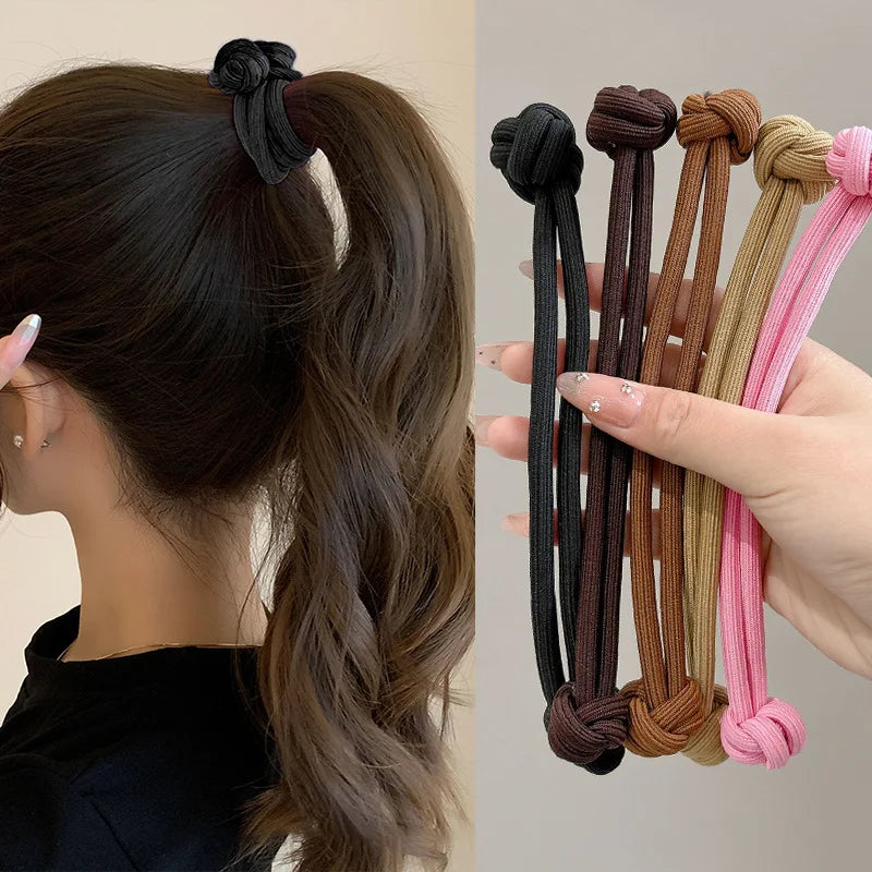 Women High Elasticity Girl Head Rope Scrunchie Hair