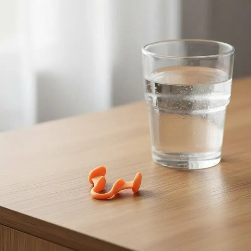 Silicone Anti Snoring Nasal Dilator | Sleep Aid Nose Clip additional angle