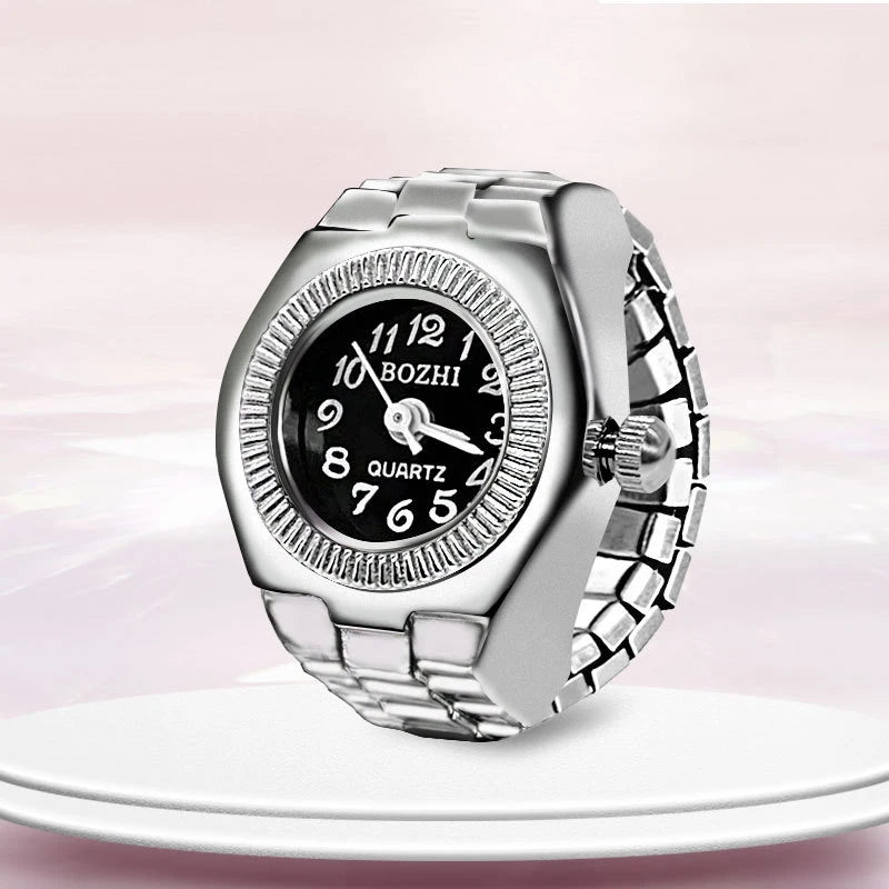 Roman Numeral Punk Gothic Finger Clock Jewelry