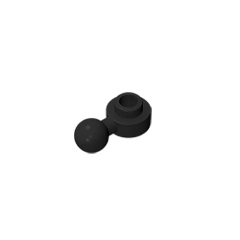 Gobricks GDS-1500 Hinged Plate 1x1 with Ball Head | Compatible Building Brick additional angle