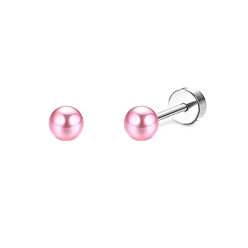2pcs/lot 20G Star Heart Butterfly Stud Earring for Women Stainless Steel Crystal Ea additional angle