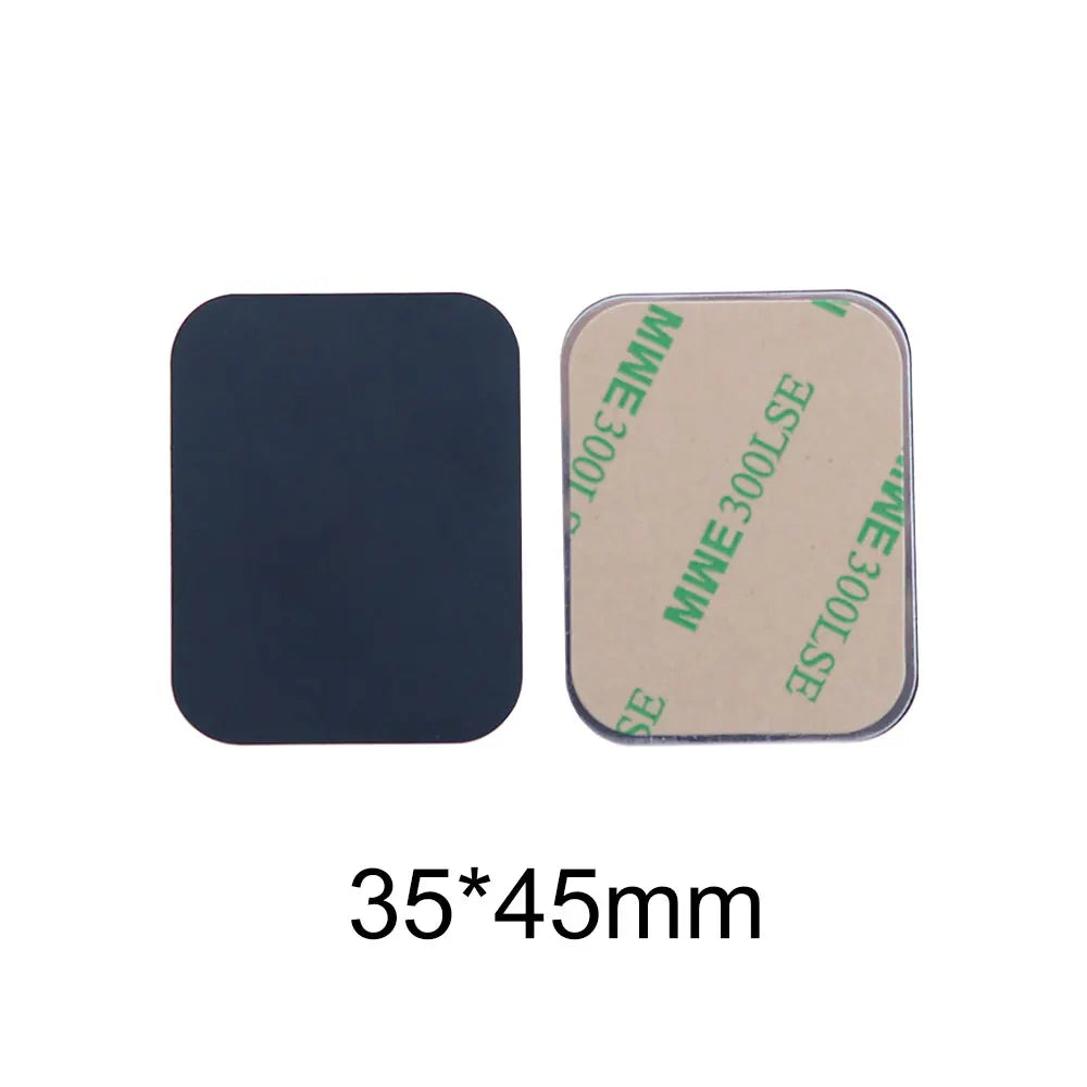 Black Magnetic Iron Metal Plate For Car Phone Holder 10 Pcs alternate view