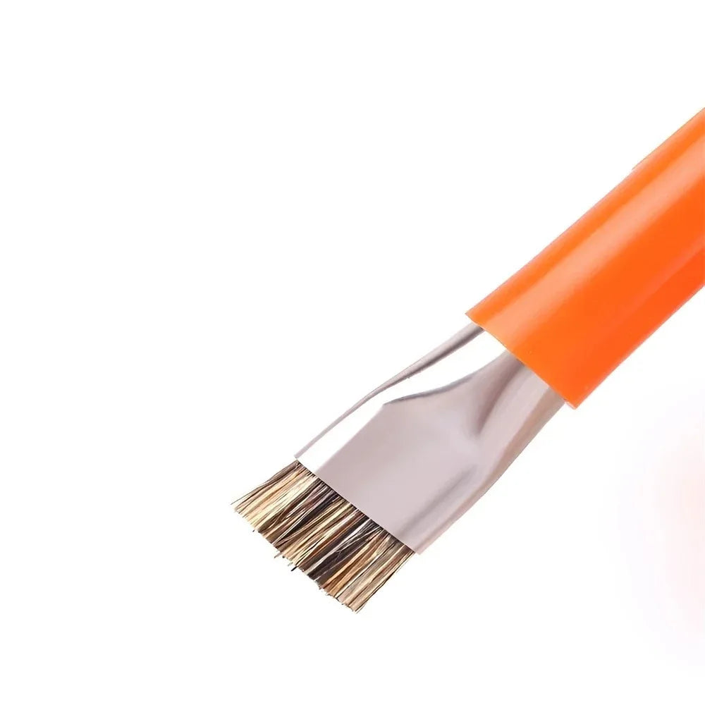 Safe Double-Ended Brush | Anti-Static Circuit Board Cleaning Tool close-up view