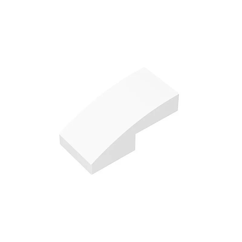 50pcs 11477 Slope Curved 2 x 1 Bricks Bulk | Modular Building Blocks for MOC close-up view