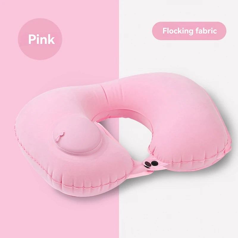2025 New Inflatable Travel Neck Pillow | Portable U-Shaped Support Pillow additional angle