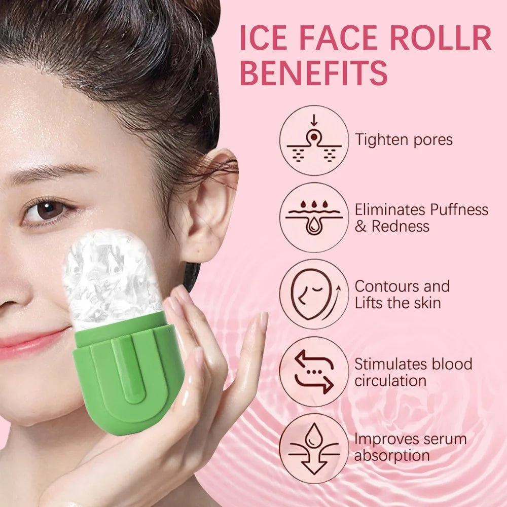 Silicone Ice Roller for Face | Facial Lifting and Contouring Tool alternate view