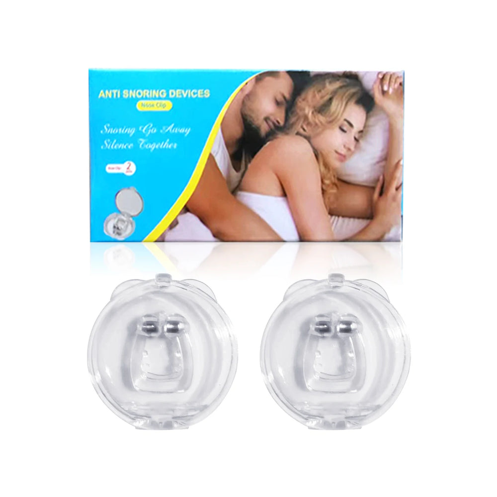 Anti Snore Nose Clip | Magnetic Sleep Aid for Quiet Nights close-up view