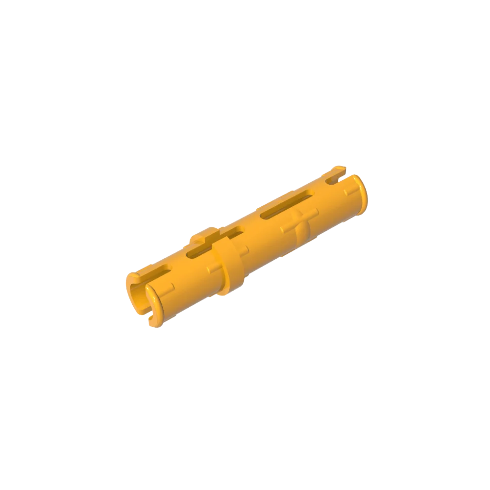 Gobricks GDS-888 Technical Pin 3L with Friction Ridges | Compatible with Lego 6558 additional angle