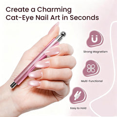 LINMANDA 3 In 1 Dual Headed Cat Eye Nail Art Magnetic Stick Multifunctional Nail Art Mag detail view