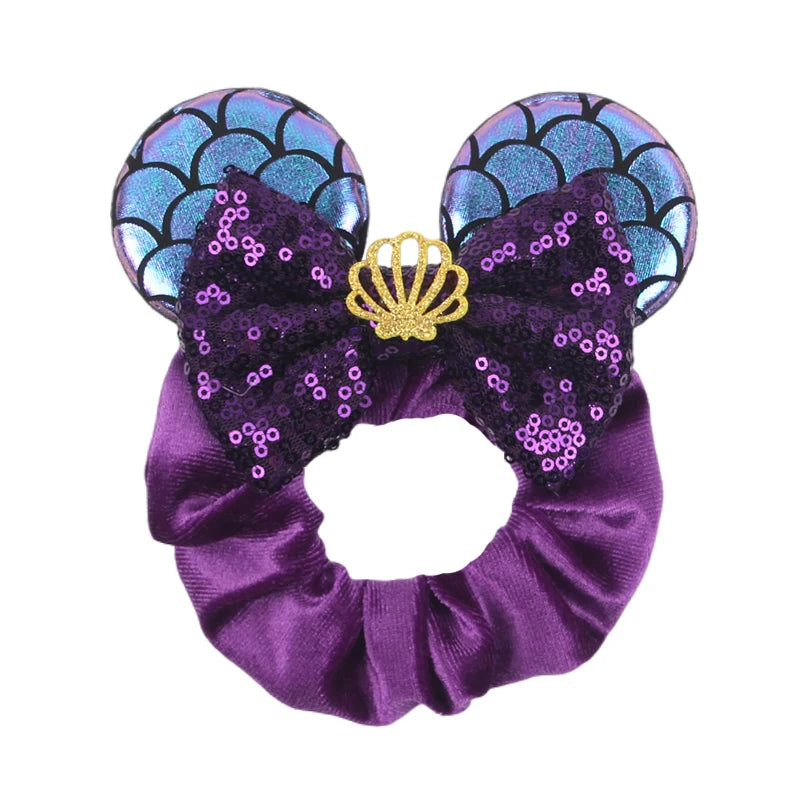Mouse Ears Sequins Bows Headband for Girls