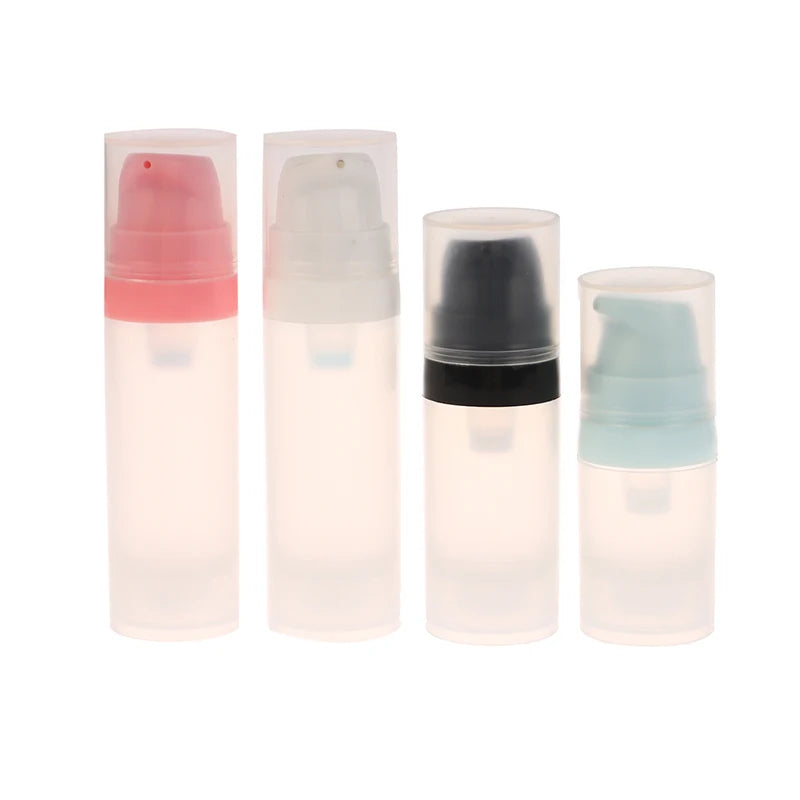 Vacuum Pump Bottles Dispenser Sub-Bottling Liquid Foundation Bottle Refillable Bottles close-up view