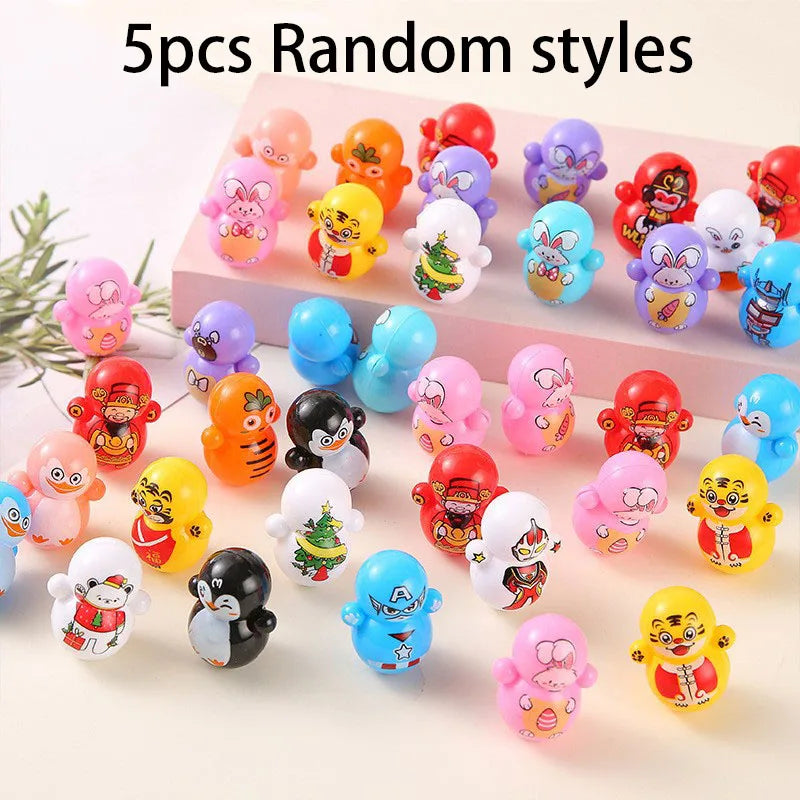 5pcs Self-Rolling Tumbler Cat Toy: Battery-Free, Automatically Rolls to Amuse Your additional angle