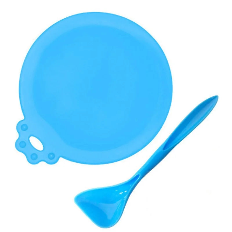 New 2PCS Reusable Pet Food Can Cover Silicone Dogs Cats Storage Tin Cap Lid Seal Cover w detail view