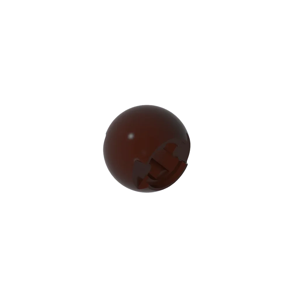 Gobricks GDS-1056 Technical Ball Joint with Through Axle Hole | Compatible Building Bl close-up view