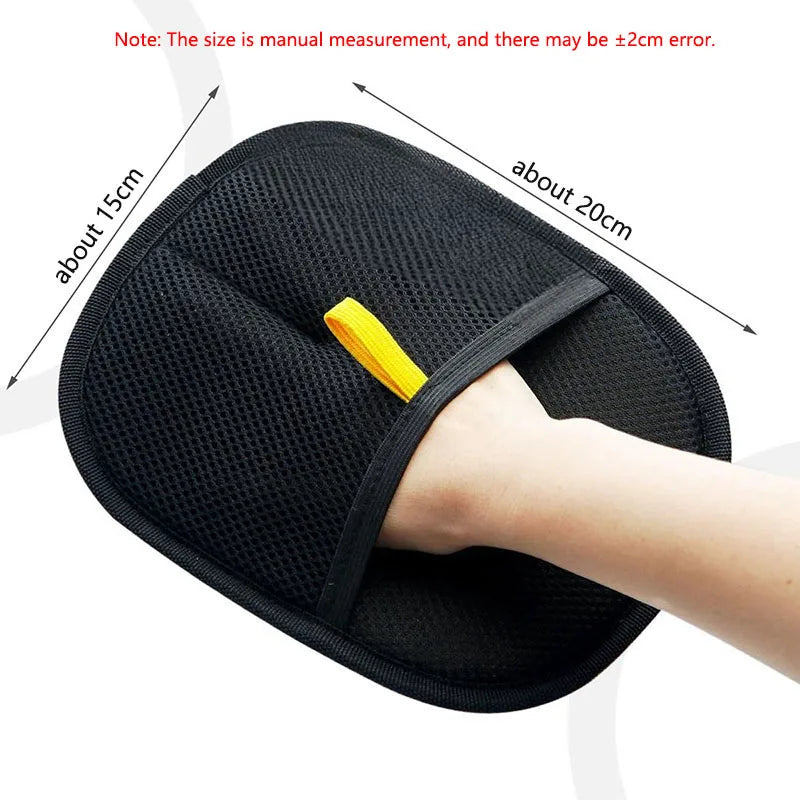 Pet Hair Removal Tools Reusable Gloves Pet Double Sided Beauty Gloves Carpet Remova additional angle