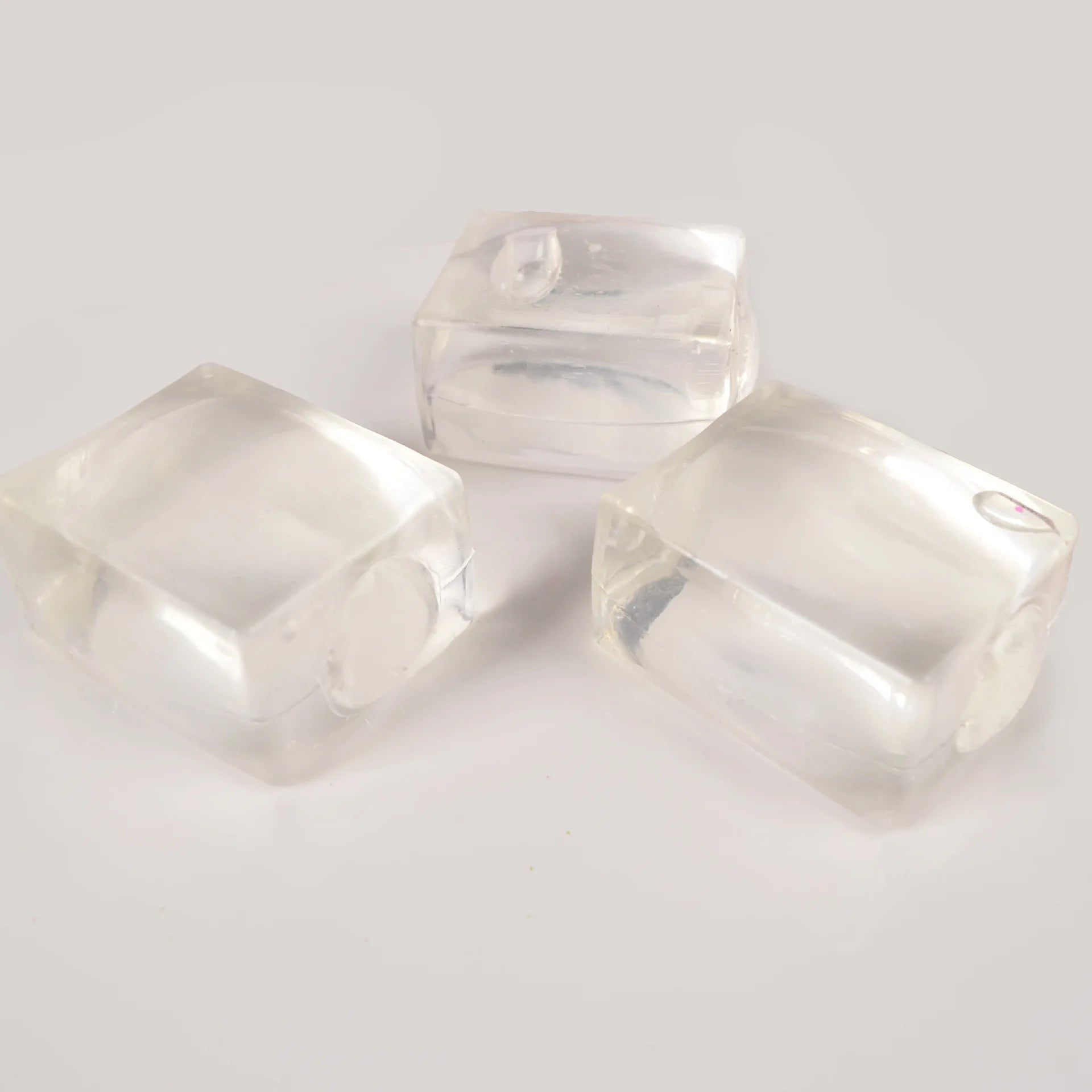 Transparent Ice Cube Squishy | Slow Rebound Sequins Maltose Stress Ball lifestyle view