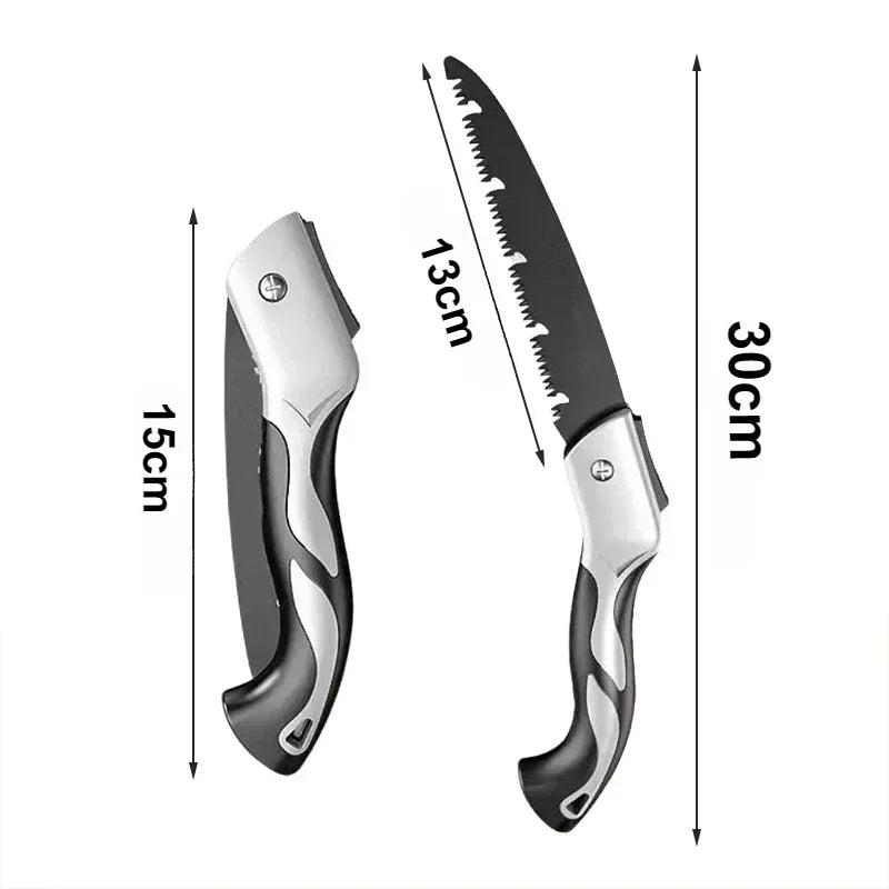 Folding Hand Saw – Portable Pruning and Woodworking Tool