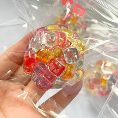 Creative Explosion Beads Squishy Balls | Slow Rebound Stress Relief Fidget Toy detail view