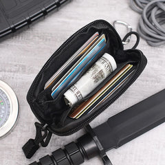 Waterproof Camping EDC Pouch | Tactical Key Purse Wallet with Card Slots and Zippers alternate view